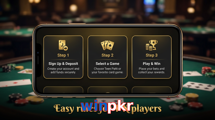 Game list for Winpkr game section