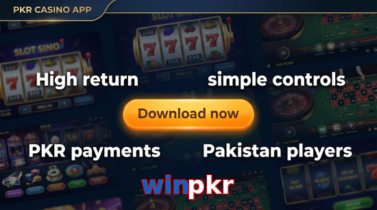 Main screen of Winpkr gamedownload page for PK players