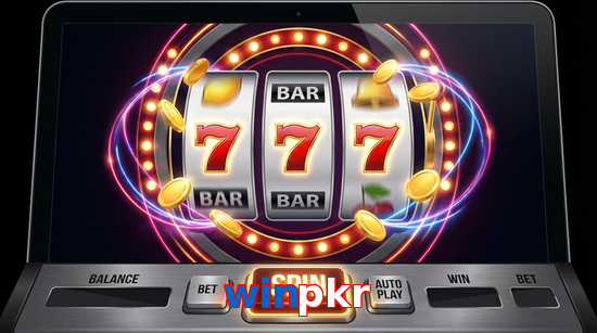 Main screen of Winpkr slots page for PK players